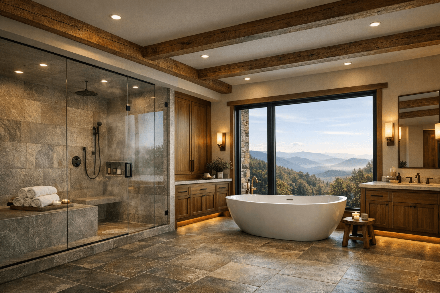 Custom home building in Rosman, NC by Riverwood Builders